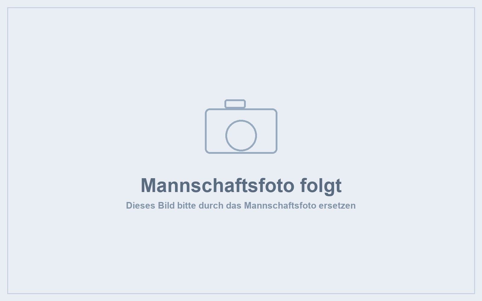 Platzhalter – Mannschaftsfoto 2. Herren folgt